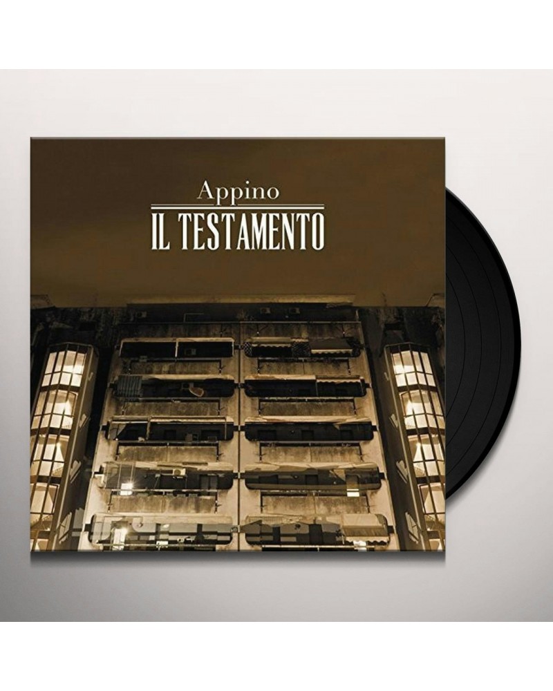 Appino Il Testamento Vinyl Record $13.20 Vinyl