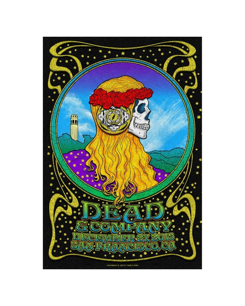 Dead & Company San Francisco California Night 1 Exclusive Event Poster $22.20 Decor