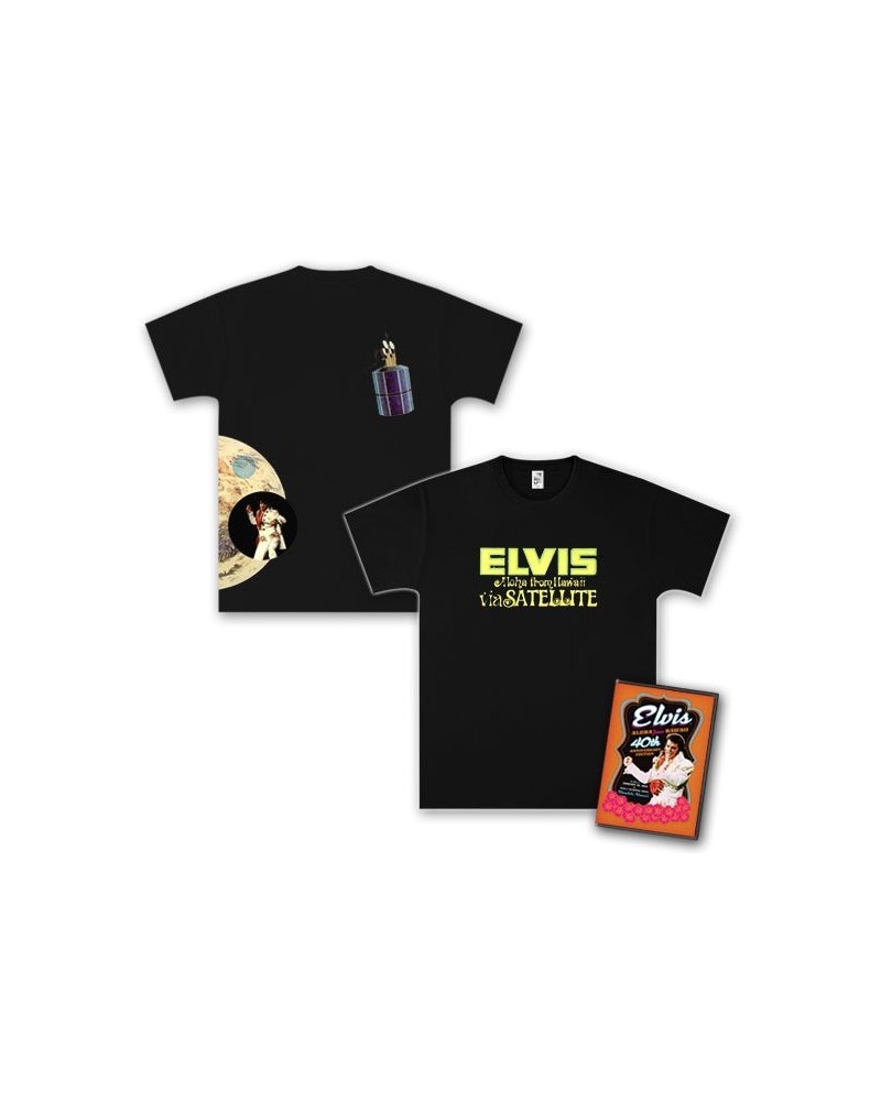 Elvis Presley 40th Anniversary Aloha from Hawaii DVD & T-Shirt Combo $13.65 Videos