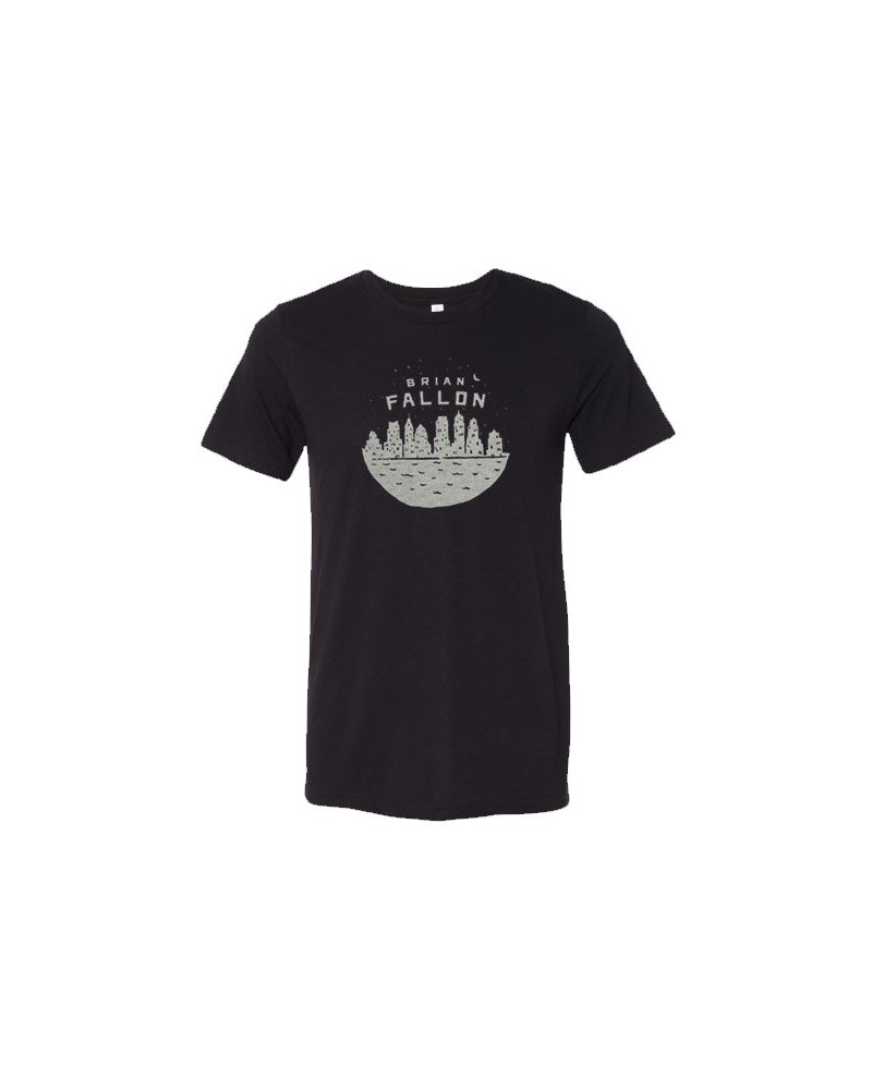 Brian Fallon Cityscape T-Shirt - Black $8.28 Shirts