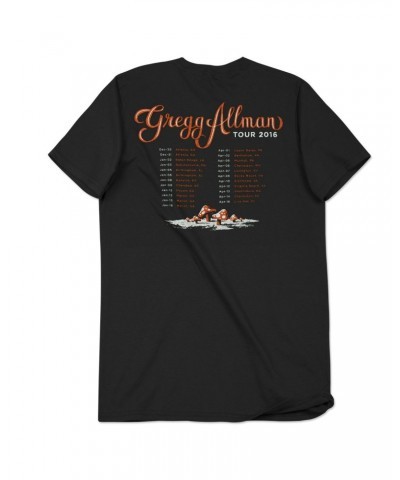 Gregg Allman 2016 Tree Tour T-Shirt $5.75 Shirts