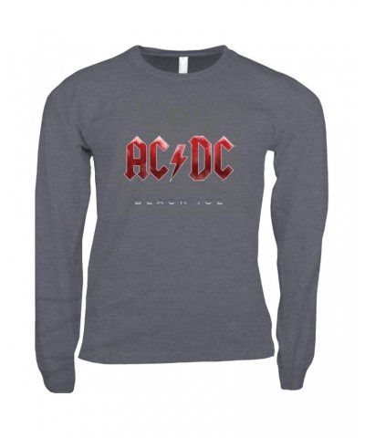 AC/DC Long Sleeve Shirt | Black Ice Album Cover Art Shirt $8.99 Shirts