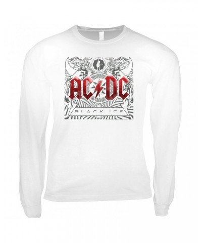 AC/DC Long Sleeve Shirt | Black Ice Album Cover Art Shirt $8.99 Shirts