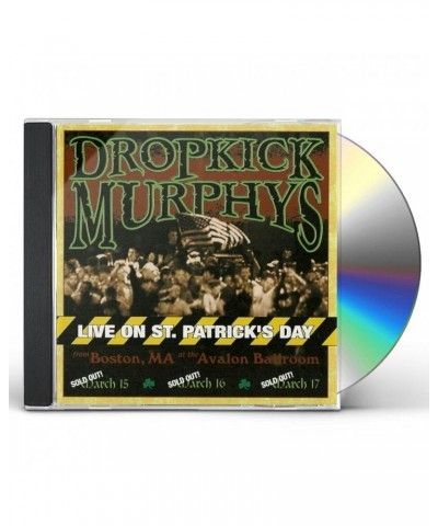 Dropkick Murphys LIVE ON ST. PATRICK'S DAY CD $4.95 CD