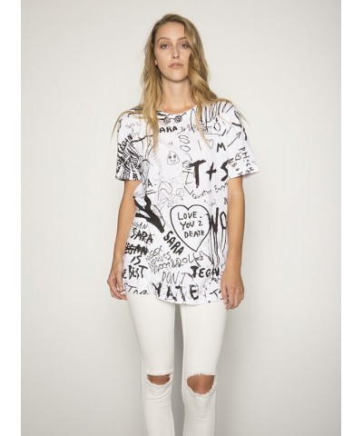 Tegan and Sara Graffiti T-Shirt $11.40 Shirts