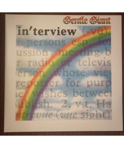 Gentle Giant IN'TERVIEW (2023 STEVEN WILSON REMIX) Vinyl Record $16.25 Vinyl