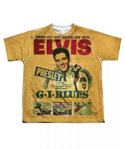 Elvis Presley Youth Shirt | GI BLUES Sublimated Tee $5.55 Kids