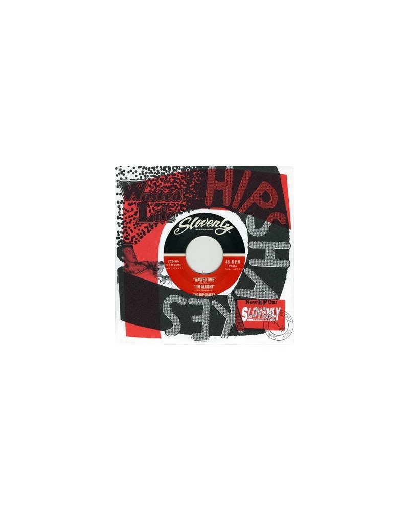 The Hipshakes WASTED LIFE Vinyl Record $4.99 Vinyl