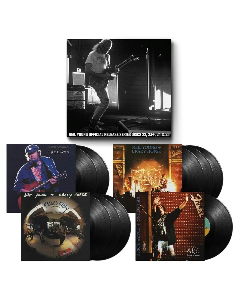 Neil Young Official Release Series Discs 22 23 24 & 25 (180g/9lp) Vinyl Record $80.66 Vinyl