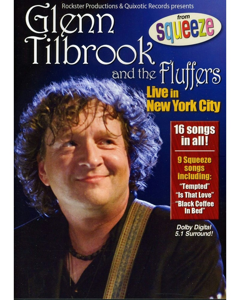 Glenn Tilbrook LIVE IN NEW YORK CITY DVD $4.80 Videos