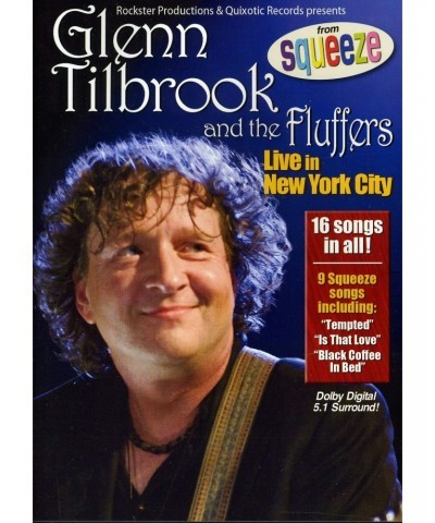 Glenn Tilbrook LIVE IN NEW YORK CITY DVD $4.80 Videos