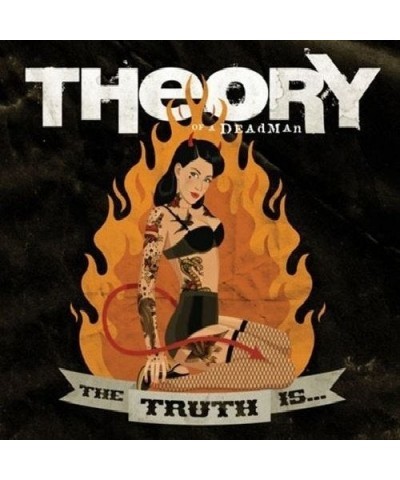 Theory of a Deadman TRUTH IS... Vinyl Record $8.50 Vinyl