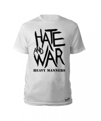 The Clash Hate and War White T-Shirt $12.66 Shirts