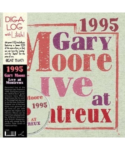 Gary Moore LIVE AT MONTREUX 1995 Vinyl Record - 180 Gram Pressing $22.50 Vinyl