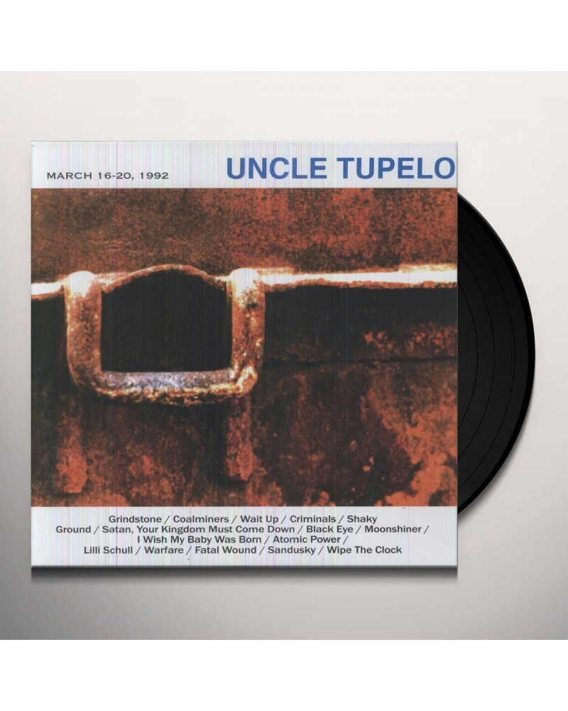 Uncle Tupelo MARCH 16-20 1992 Vinyl Record $11.24 Vinyl