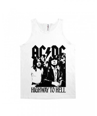 AC/DC Unisex Tank Top | Highway To Hell Retro Black Shirt $8.23 Shirts