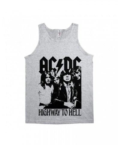 AC/DC Unisex Tank Top | Highway To Hell Retro Black Shirt $8.23 Shirts