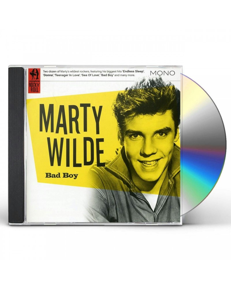 Marty Wilde BAD BOY CD $3.60 CD