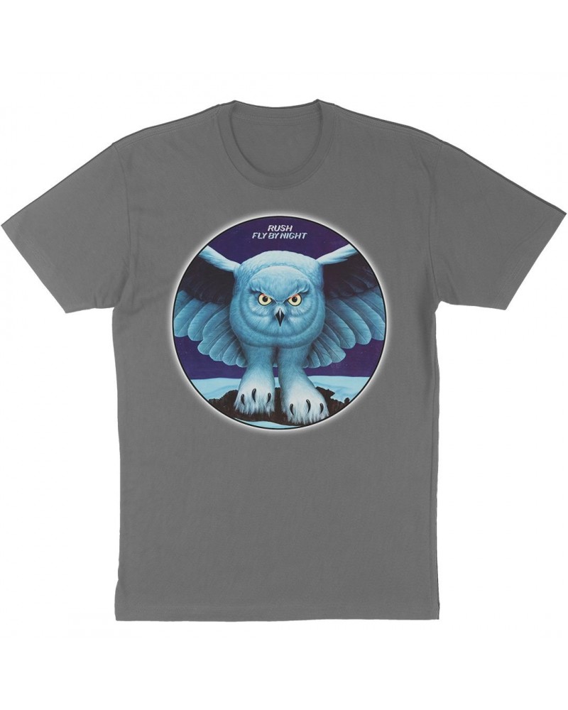 Rush "Fly By Night" T-Shirt in Grey $12.25 Shirts