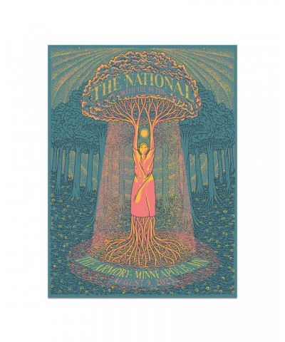 The National Minneapolis MN The Armory Poster - August 9 2023 $12.90 Decor