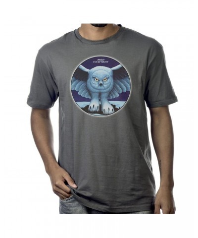 Rush "Fly By Night" T-Shirt in Grey $12.25 Shirts