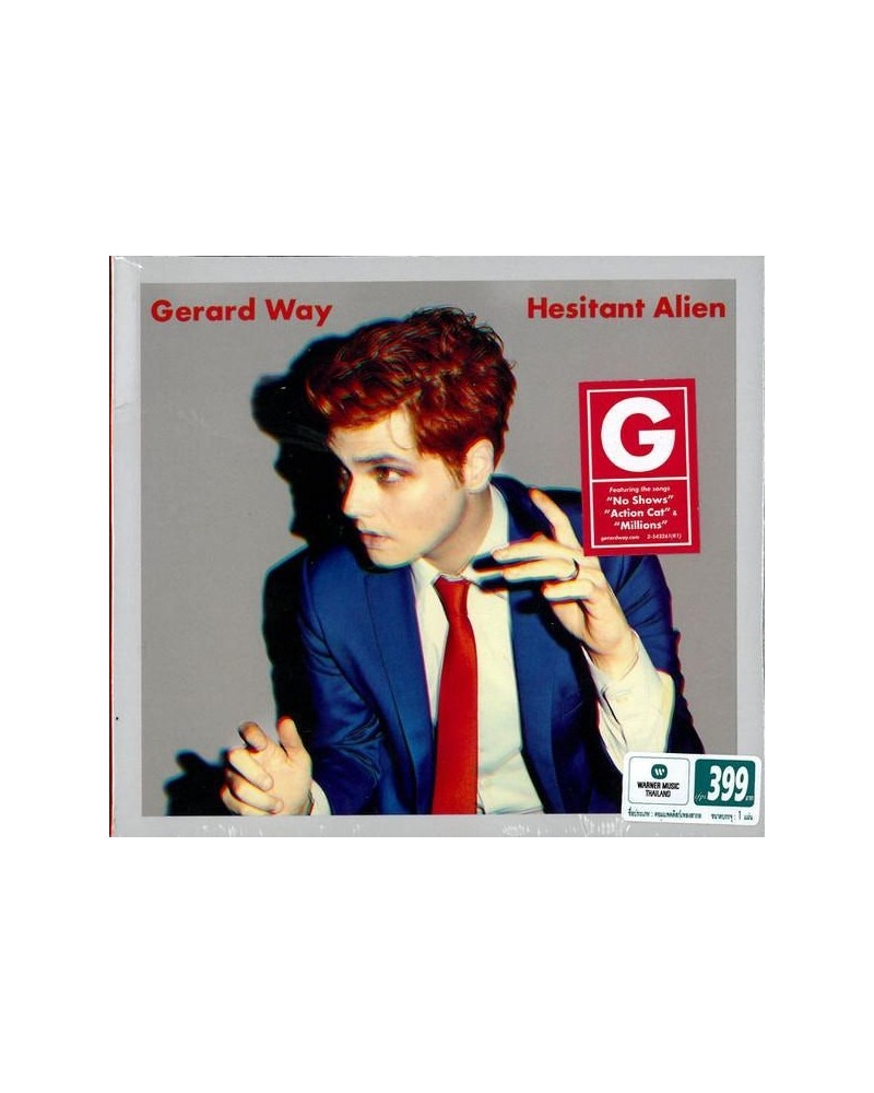 Gerard Way HESITANT ALIEN CD $5.11 CD