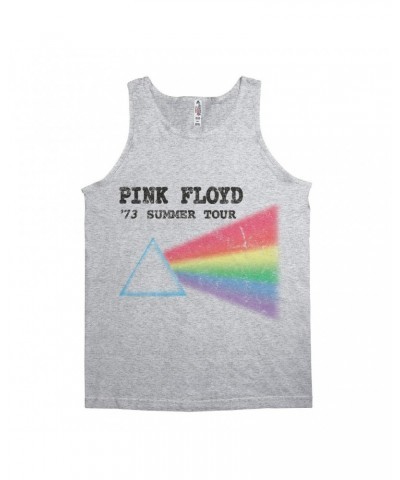 Pink Floyd Unisex Tank Top | Summer Tour '73 Distressed Shirt $8.23 Shirts