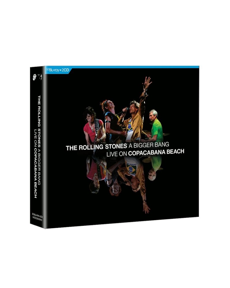 The Rolling Stones A Bigger Bang Live On Copacabana Beach SD Blu-Ray + 2CD $14.18 CD