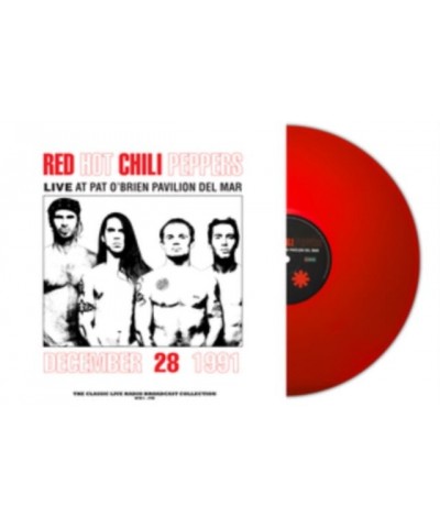 Red Hot Chili Peppers LP Vinyl Record - At Pat O Brien Pavilion Del Mar (Red Vinyl) $16.06 Vinyl