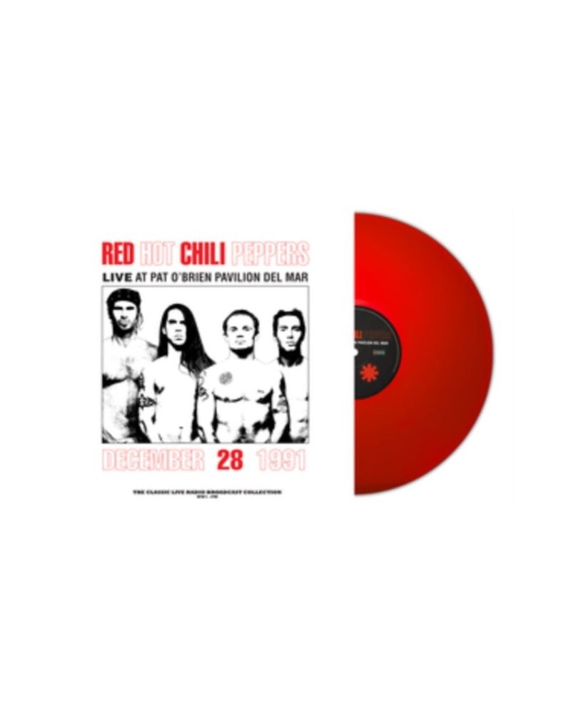 Red Hot Chili Peppers LP Vinyl Record - At Pat O Brien Pavilion Del Mar (Red Vinyl) $16.06 Vinyl