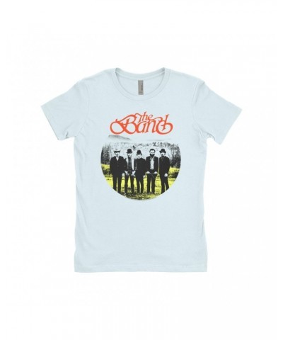 The Band Ladies' Boyfriend T-Shirt | Group Photo Landscape Design Shirt $7.49 Shirts