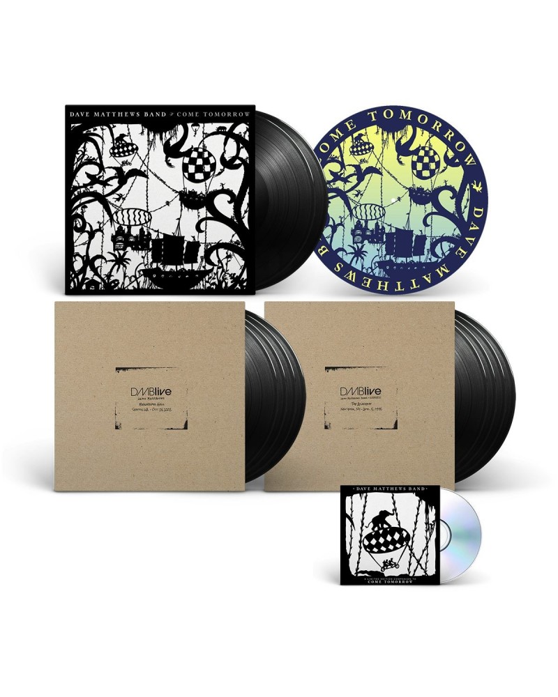 Dave Matthews Band Come Tomorrow Vinyl + DMBLive Vinyl + Slipmat Bundle $29.04 Vinyl