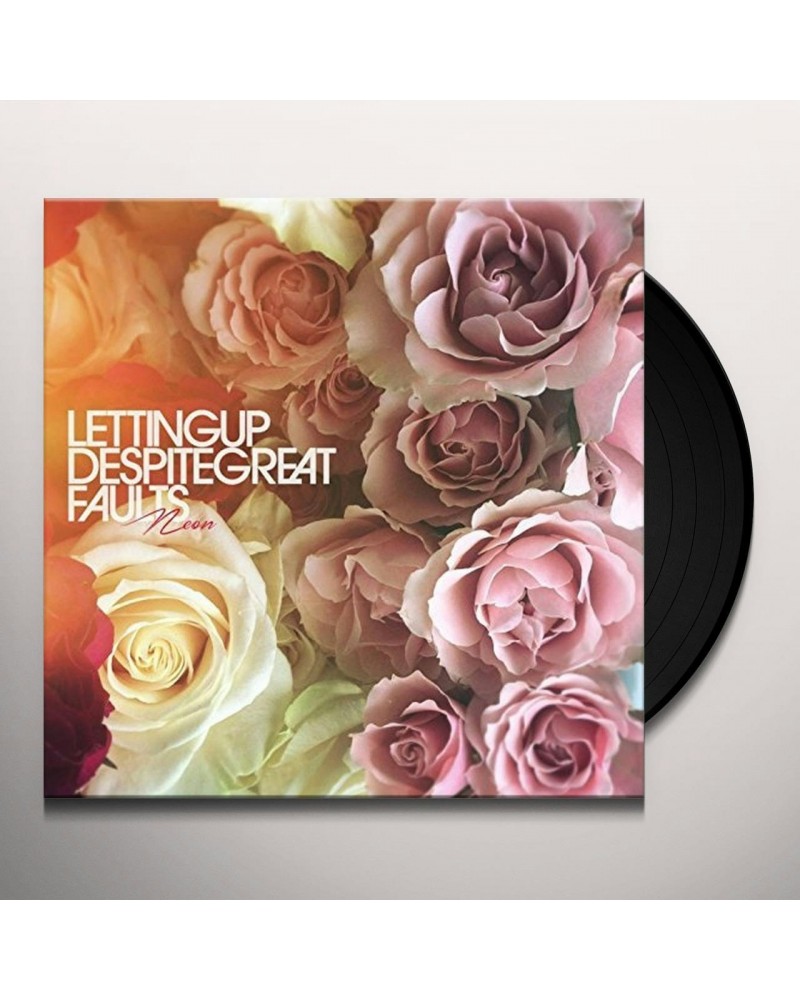 Letting Up Despite Great Faults Neon Vinyl Record $5.25 Vinyl