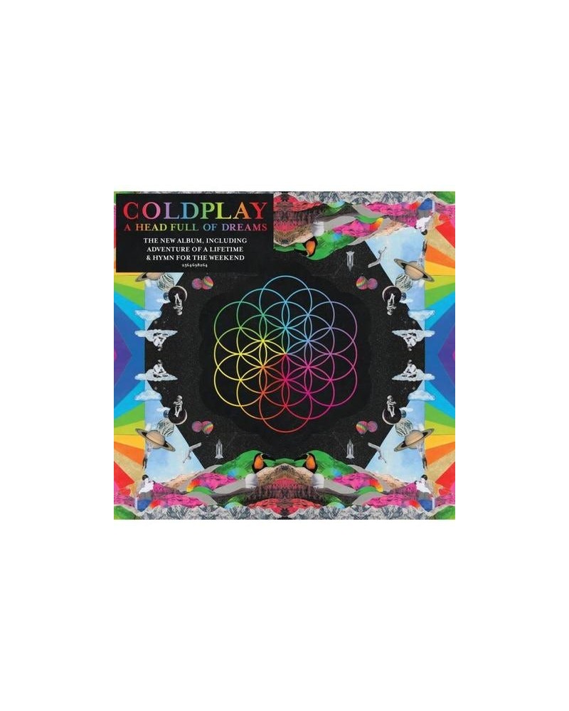 Coldplay HEAD FULL OF DREAMS (BONUS TRACK/3D CASE) CD $11.50 CD