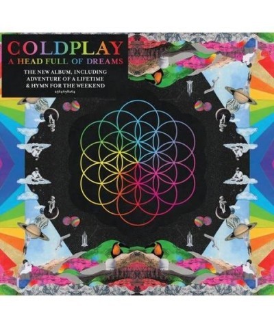 Coldplay HEAD FULL OF DREAMS (BONUS TRACK/3D CASE) CD $11.50 CD