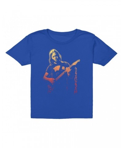 David Gilmour Kids T-Shirt | Colorful Young Ombre Kids T-Shirt $9.98 Kids