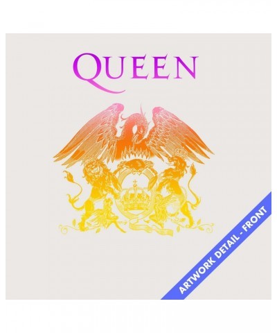 Queen T-Shirt | Official Logo Gradient Shirt $11.73 Shirts