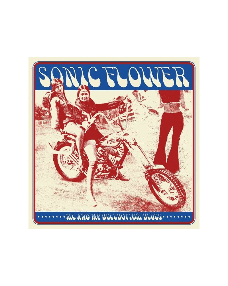 Sonic Flower LP - Me And My Bellbottom Blues (Tie Dye White/Red Blue Vinyl) $23.66 Vinyl