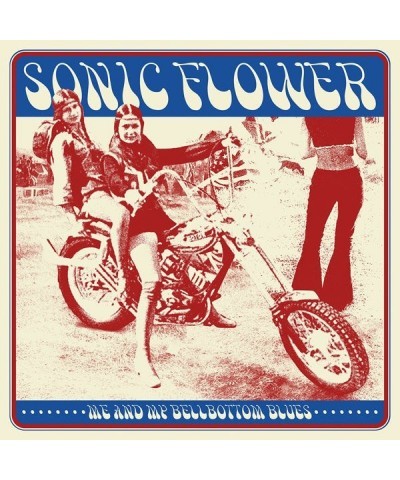 Sonic Flower LP - Me And My Bellbottom Blues (Tie Dye White/Red Blue Vinyl) $23.66 Vinyl