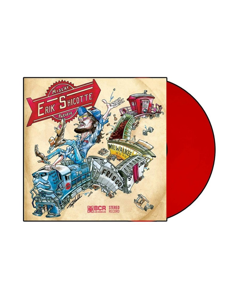 Erik Shicotte Miss’ry Pacific Red LP (Vinyl) $9.50 Vinyl