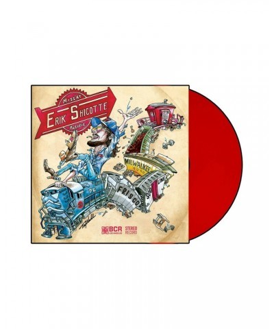 Erik Shicotte Miss’ry Pacific Red LP (Vinyl) $9.50 Vinyl