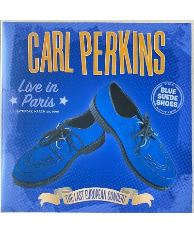 Carl Perkins LP Vinyl Record - Live In Paris - The Last European Concert (Blue Vinyl) (Rsd 20. 20. ) $17.21 Vinyl