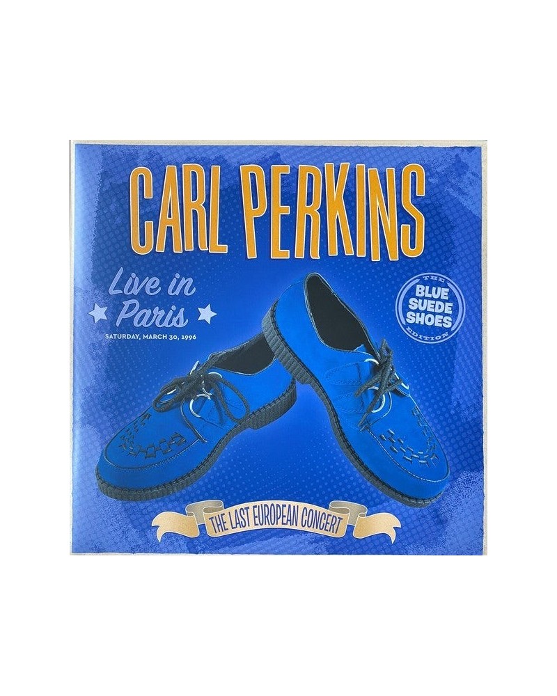 Carl Perkins LP Vinyl Record - Live In Paris - The Last European Concert (Blue Vinyl) (Rsd 20. 20. ) $17.21 Vinyl