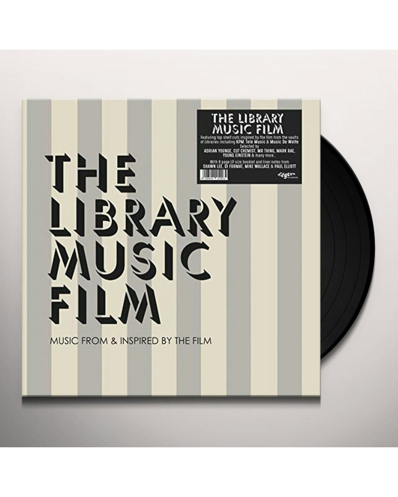 Library Music Film: Music From & Inspired By Vinyl Record $10.70 Vinyl